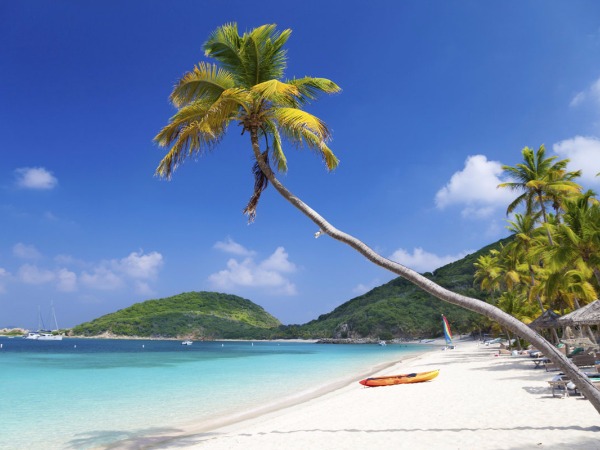 The British Virgin Islands.